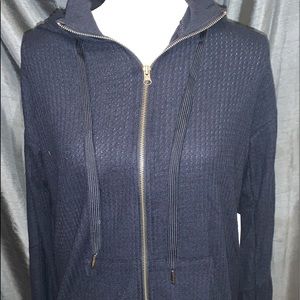 LuLaRoe Navy Blue Hoodie Sweatshirt